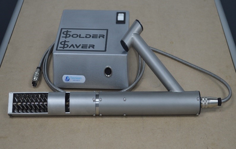 Solder reclamation Tecnicon. Optical Inspection.